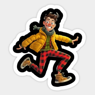 Fat Albert Animation Techniques Sticker